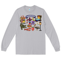 Moon Dust preview louisiana state Long Sleeve Tee - BarkalooDesign