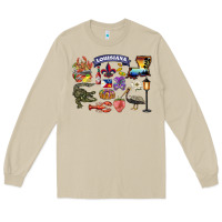 Preview Louisiana State Long Sleeve Tee | Teevron