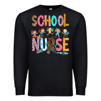 Black school nurse Premium Sweatshirt - RanaPortraitStore