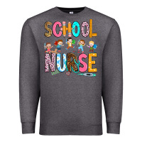 Charcoal Heather school nurse Premium Sweatshirt - RanaPortraitStore