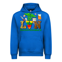 Cobalt lvn juneteenth licensed vocational nurse with croc Urban Hoodie - AdoDesignShop