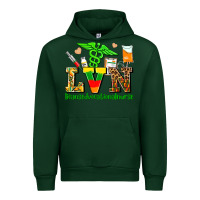 Forest Green lvn juneteenth licensed vocational nurse with croc Urban Hoodie - AdoDesignShop