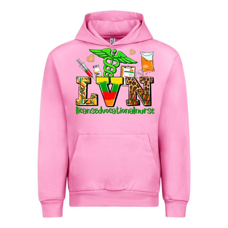 Lvn Juneteenth Licensed Vocational Nurse With Croc Urban Hoodie by AdoDesignShop | Teevron