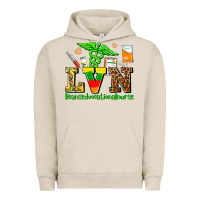 Pigment French Oak lvn juneteenth licensed vocational nurse with croc Urban Hoodie - AdoDesignShop