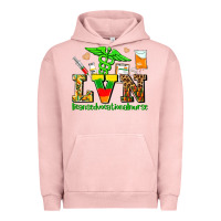 Pigment Salmon lvn juneteenth licensed vocational nurse with croc Urban Hoodie - AdoDesignShop