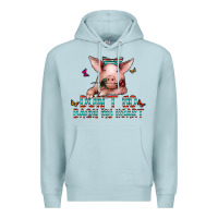 Blue Mist don't go bacon my heart Premium Hoodie - CowhideDigitalArt