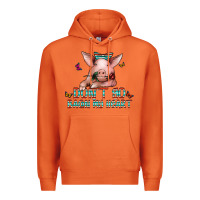 Carrot don't go bacon my heart Premium Hoodie - CowhideDigitalArt