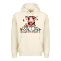 Tofu don't go bacon my heart Premium Hoodie - CowhideDigitalArt