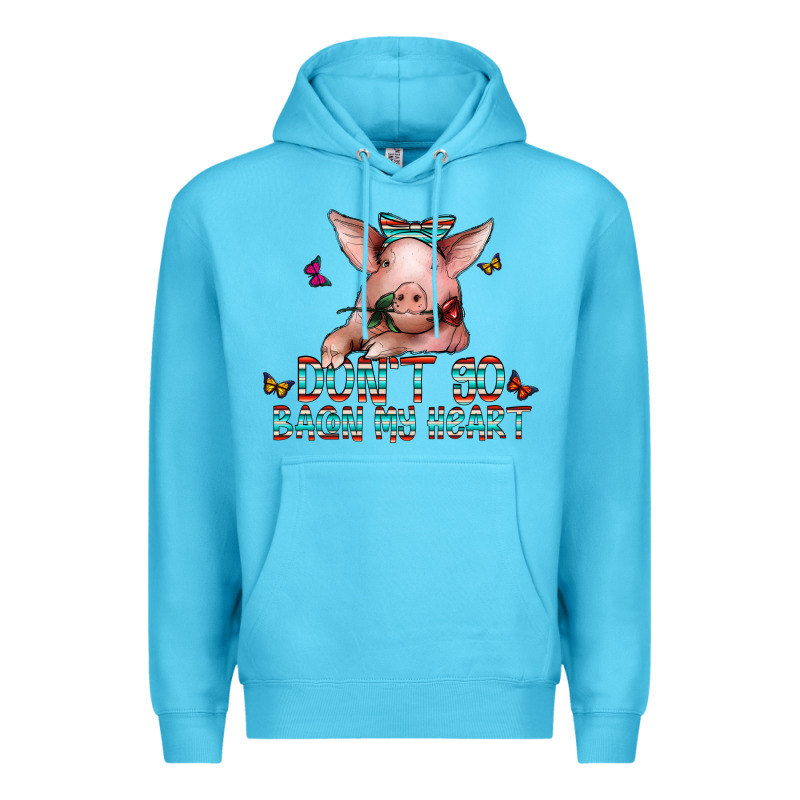 Don't Go Bacon My Heart Premium Hoodie by CowhideDigitalArt | Teevron
