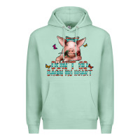 Seafoam don't go bacon my heart Premium Hoodie - CowhideDigitalArt