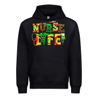 Black juneteenth nurse life Urban Hoodie - AdoDesignShop