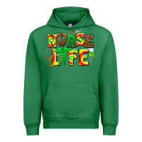 Emerald juneteenth nurse life Urban Hoodie - AdoDesignShop