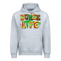 Heather Grey juneteenth nurse life Urban Hoodie - AdoDesignShop