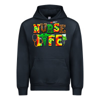 Navy juneteenth nurse life Urban Hoodie - AdoDesignShop