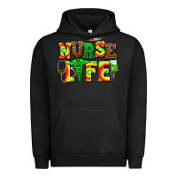 Pigment Black juneteenth nurse life Urban Hoodie - AdoDesignShop