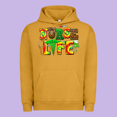 Juneteenth Nurse Life Urban Hoodie Designed By Adodesignshop