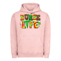 Pigment Salmon juneteenth nurse life Urban Hoodie - AdoDesignShop