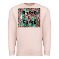 Pale Pink nurse Premium Sweatshirt - RanaPortraitStore