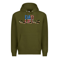 Army Green patriotic dad life 16oz libbey cup Premium Hoodie - HRA Design Shop
