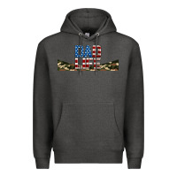 Charcoal Heather patriotic dad life 16oz libbey cup Premium Hoodie - HRA Design Shop