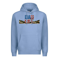 Colony Blue patriotic dad life 16oz libbey cup Premium Hoodie - HRA Design Shop