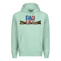 Seafoam patriotic dad life 16oz libbey cup Premium Hoodie - HRA Design Shop