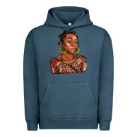 Afro Woman Urban Hoodie | Teevron