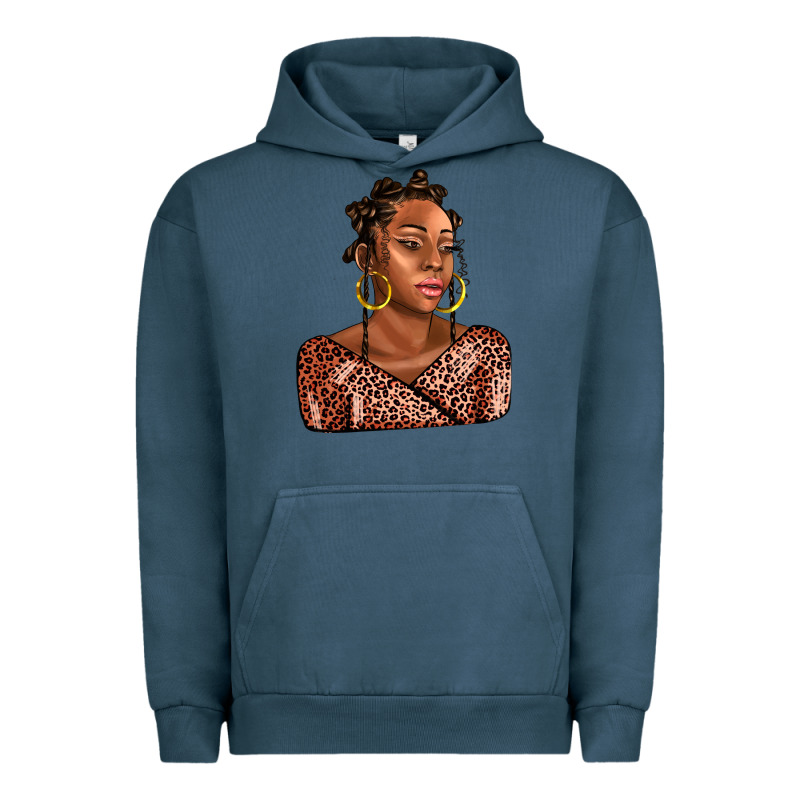 Afro Woman Urban Hoodie by AdoDesignShop | Teevron