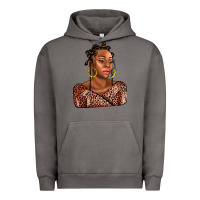 Pigment Tornado afro woman Urban Hoodie - AdoDesignShop