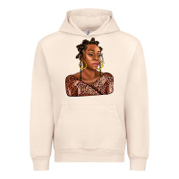 Sandshell afro woman Urban Hoodie - AdoDesignShop