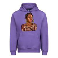 Tulip afro woman Urban Hoodie - AdoDesignShop