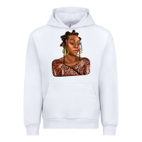 White afro woman Urban Hoodie - AdoDesignShop