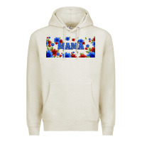 Oatmeal Heather floral american mama 16oz libbey cup Premium Hoodie - HRA Design Shop