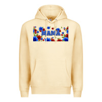 Pina Colada floral american mama 16oz libbey cup Premium Hoodie - HRA Design Shop