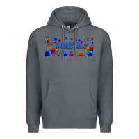Rock floral american mama 16oz libbey cup Premium Hoodie - HRA Design Shop