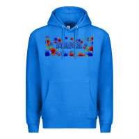 True Royal floral american mama 16oz libbey cup Premium Hoodie - HRA Design Shop