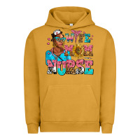 Pigment Peanut Butter afro wife mom nurse Urban Hoodie - AdoDesignShop