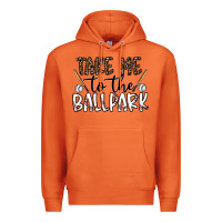 Carrot take me to the ballpark Premium Hoodie - CowhideDigitalArt