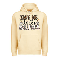 Pina Colada take me to the ballpark Premium Hoodie - CowhideDigitalArt