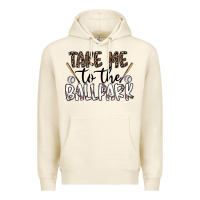 Tofu take me to the ballpark Premium Hoodie - CowhideDigitalArt