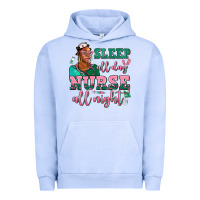 Pigment Grape Ice afro  nurse sleep all day nurse all night Urban Hoodie - AdoDesignShop
