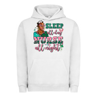 Pigment Lunar Rock afro  nurse sleep all day nurse all night Urban Hoodie - AdoDesignShop