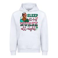 White afro  nurse sleep all day nurse all night Urban Hoodie - AdoDesignShop