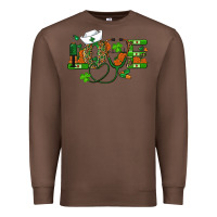 Chestnut st patricks day love nurse Premium Sweatshirt - RanaPortraitStore