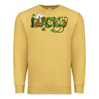 Antique Gold st patricks day lucky nurse Premium Sweatshirt - RanaPortraitStore