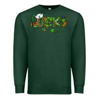 Sports Green st patricks day lucky nurse Premium Sweatshirt - RanaPortraitStore