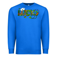 True Royal st patricks day lucky nurse Premium Sweatshirt - RanaPortraitStore