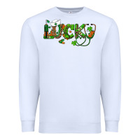 White st patricks day lucky nurse Premium Sweatshirt - RanaPortraitStore