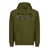 Army Green blessed meemaw Premium Hoodie - CowhideDigitalArt