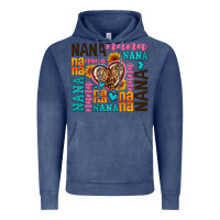 Vintage Denim nana nana nana with hearts Vintage Hoodie - AdoDesignShop